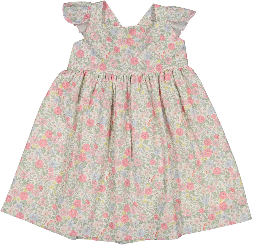 Pink Floral Dress