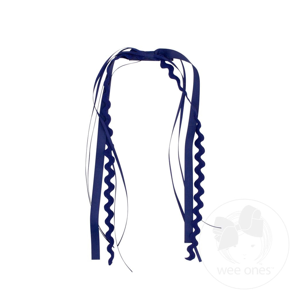 Grosgrain and Ric-Rac Ribbon Streamer