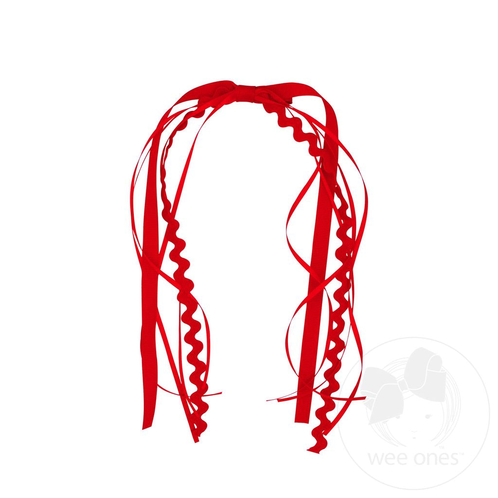 Grosgrain and Ric-Rac Ribbon Streamer
