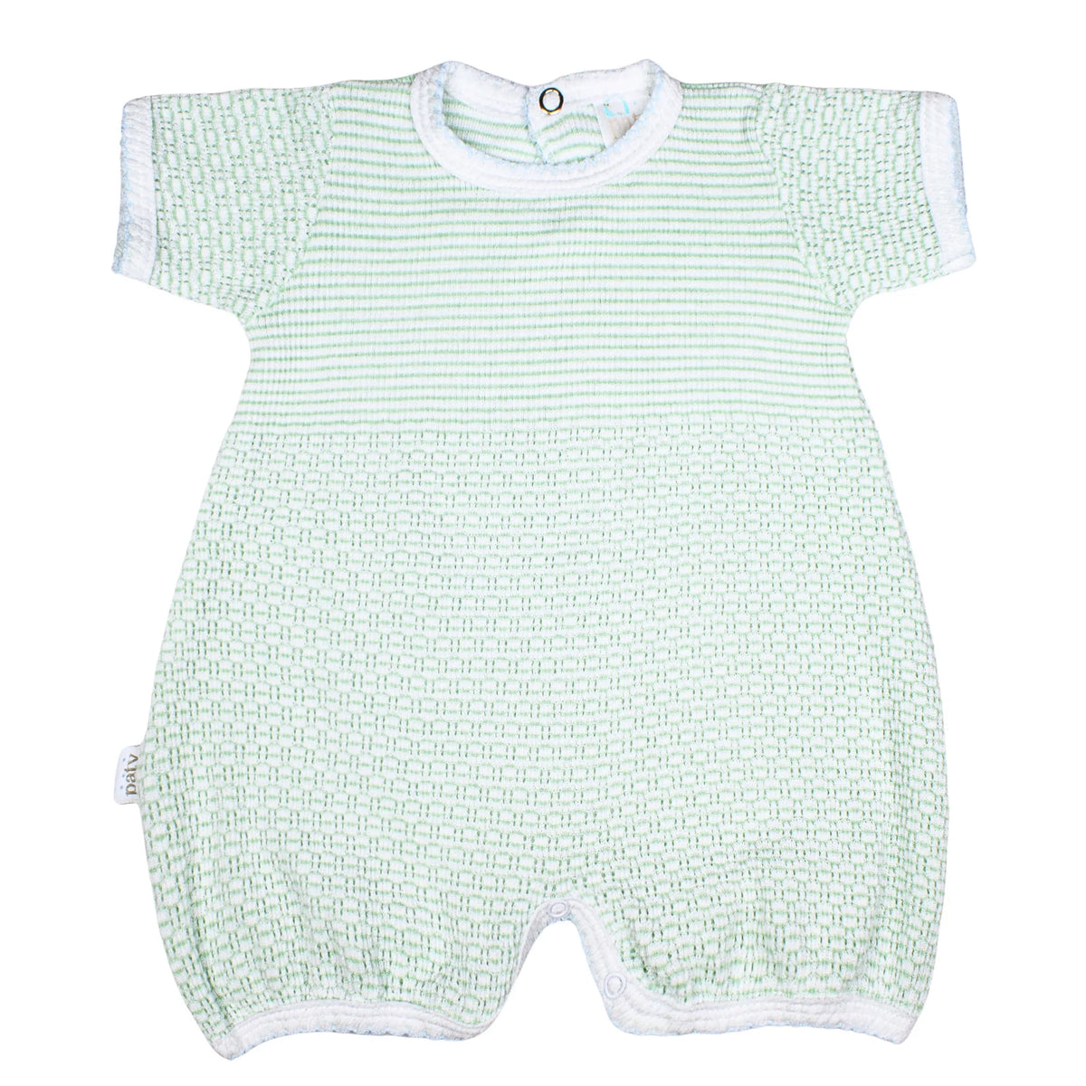 Mint Bubble w/ Blue Trim