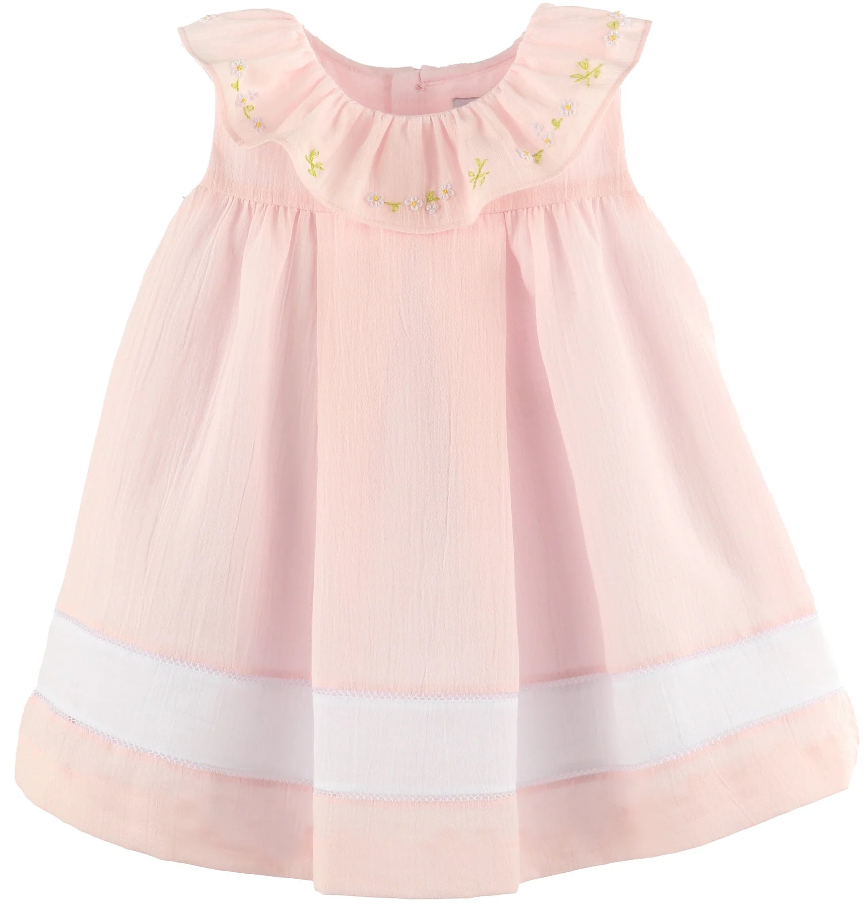 Daisy Chain Ruffle Dress Pink