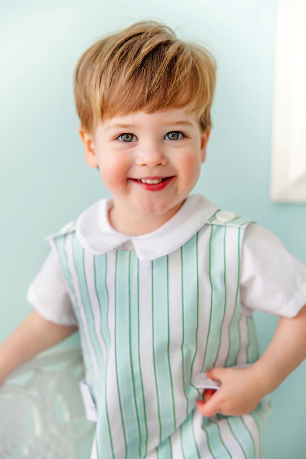 Jack Keene Jon Jon- Tally Rd. Ticking Stripe