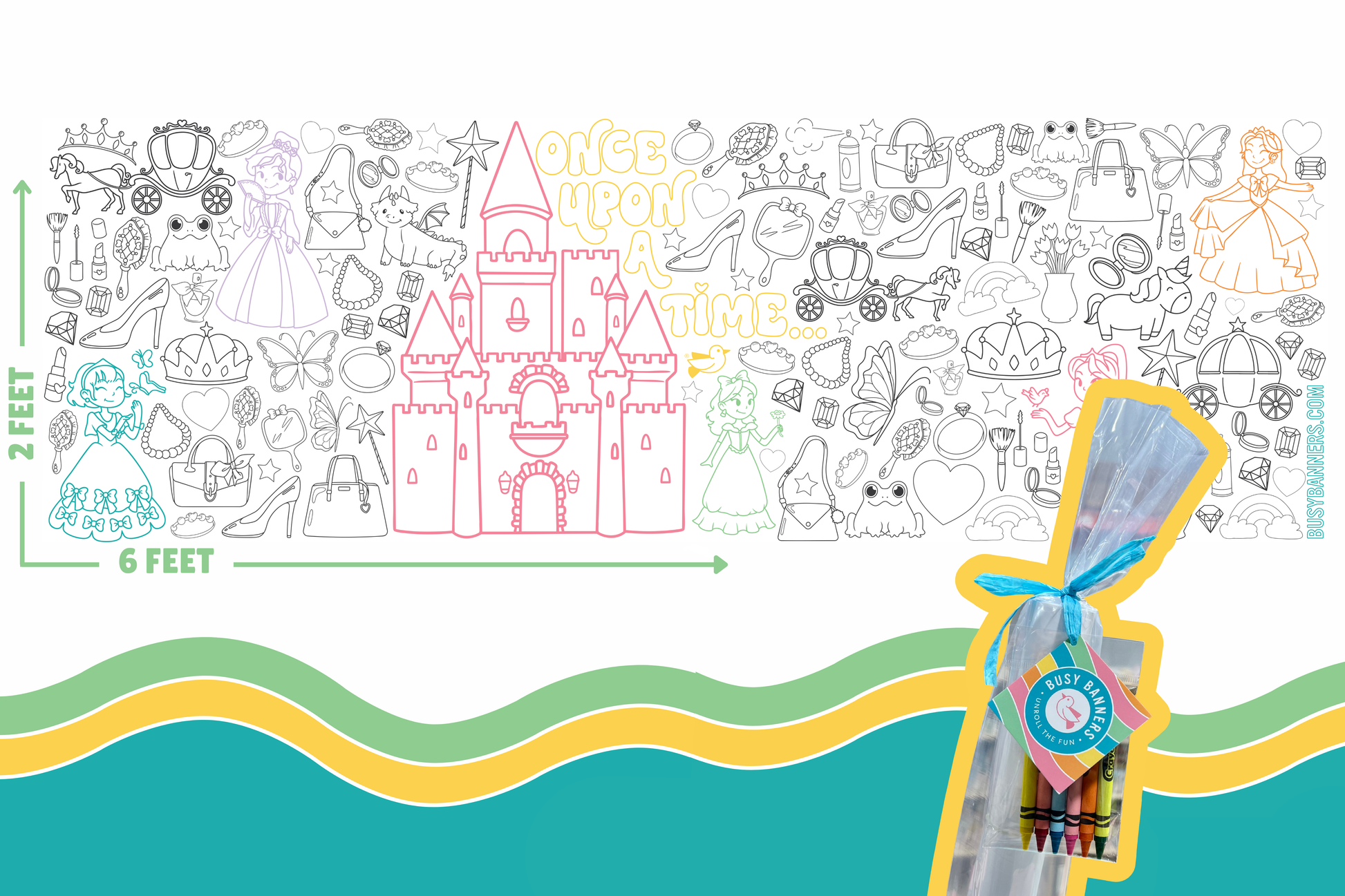 Busy Banners - Giant Coloring Banner