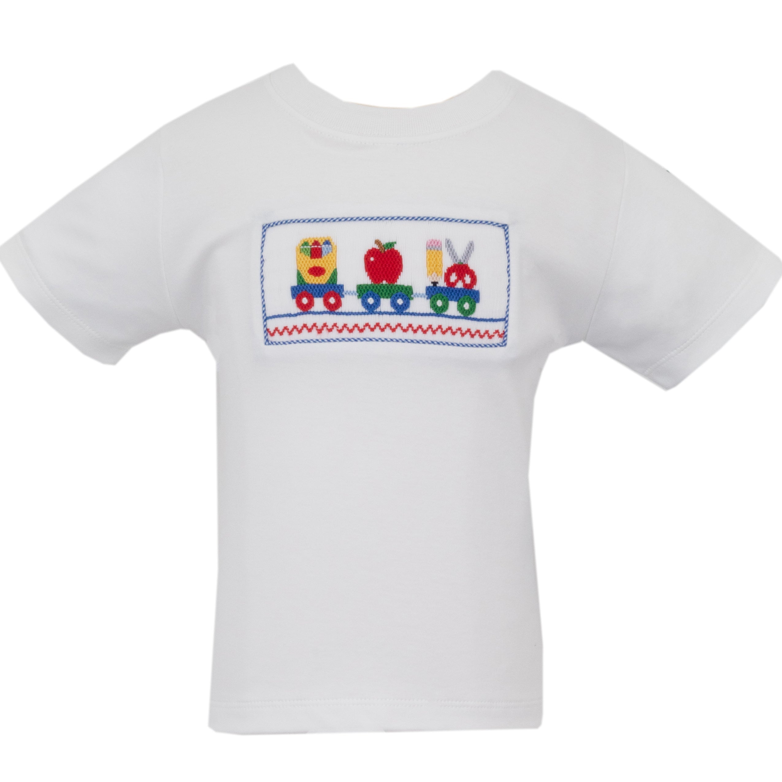 Boy's Royal Blue Gingham T-Shirt Set