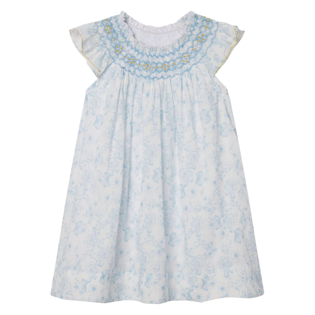 Daisy Dress in Petal Swiss Dot