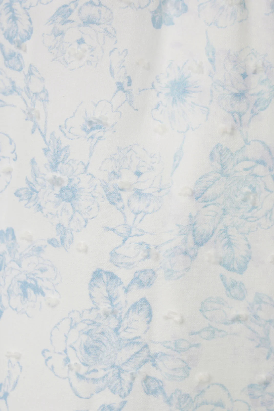 Daisy Bubble in Petal Swiss Dot