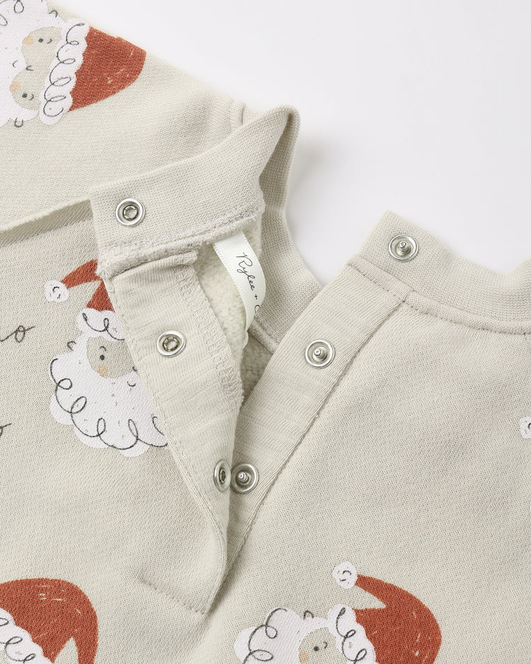 Raglan Jumpsuit- Santa