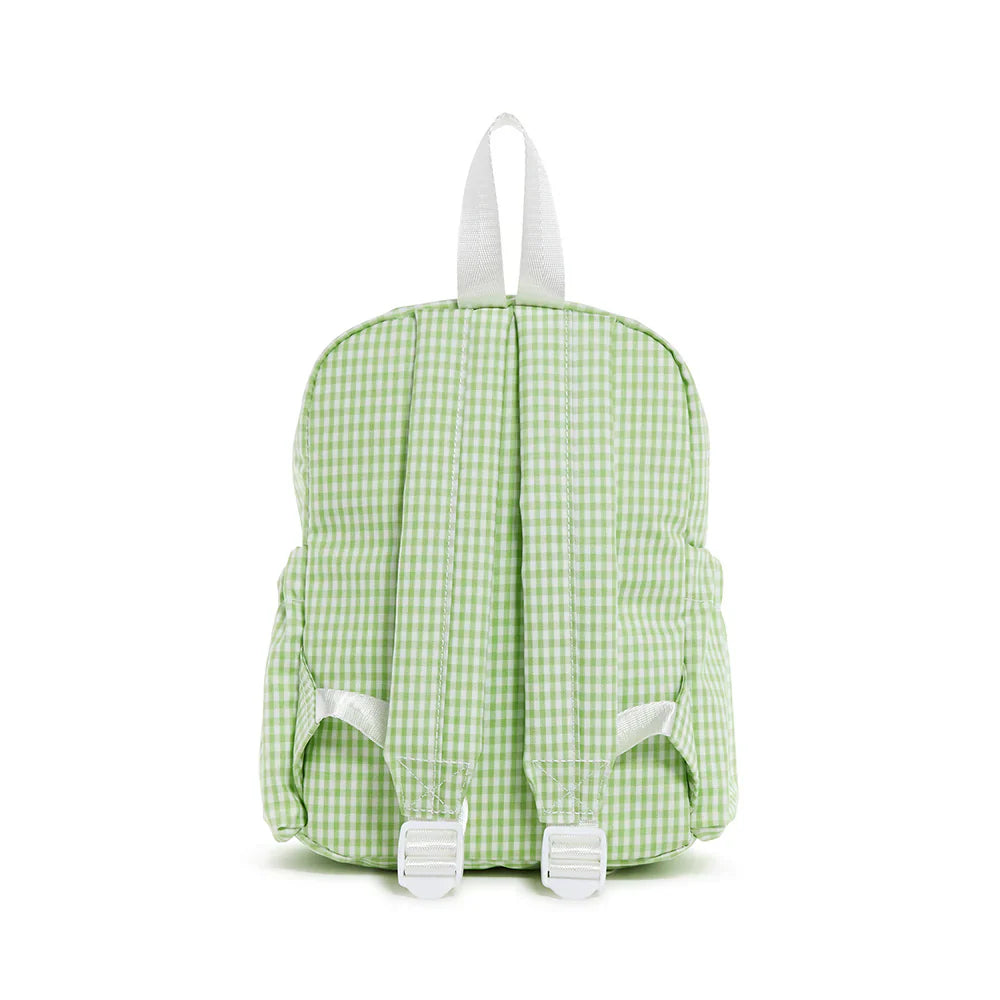 Leaf Gingham Mini Backpacker