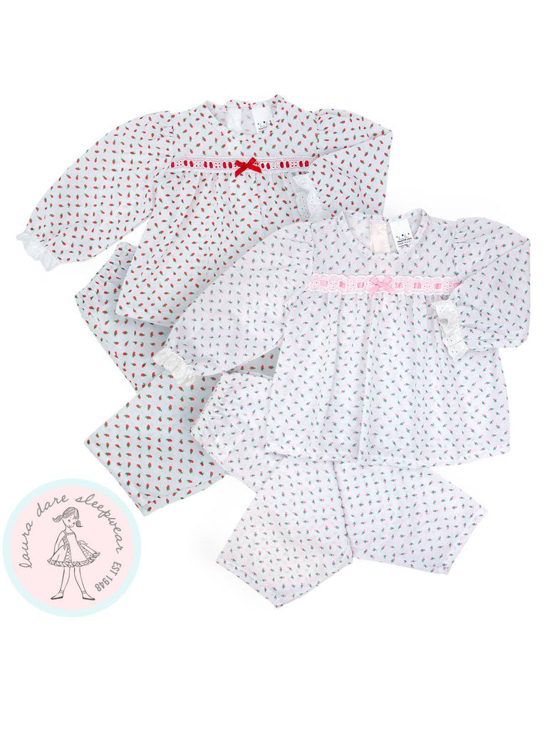 Laura Dare Rosebud Long Sleeve Pajama Set