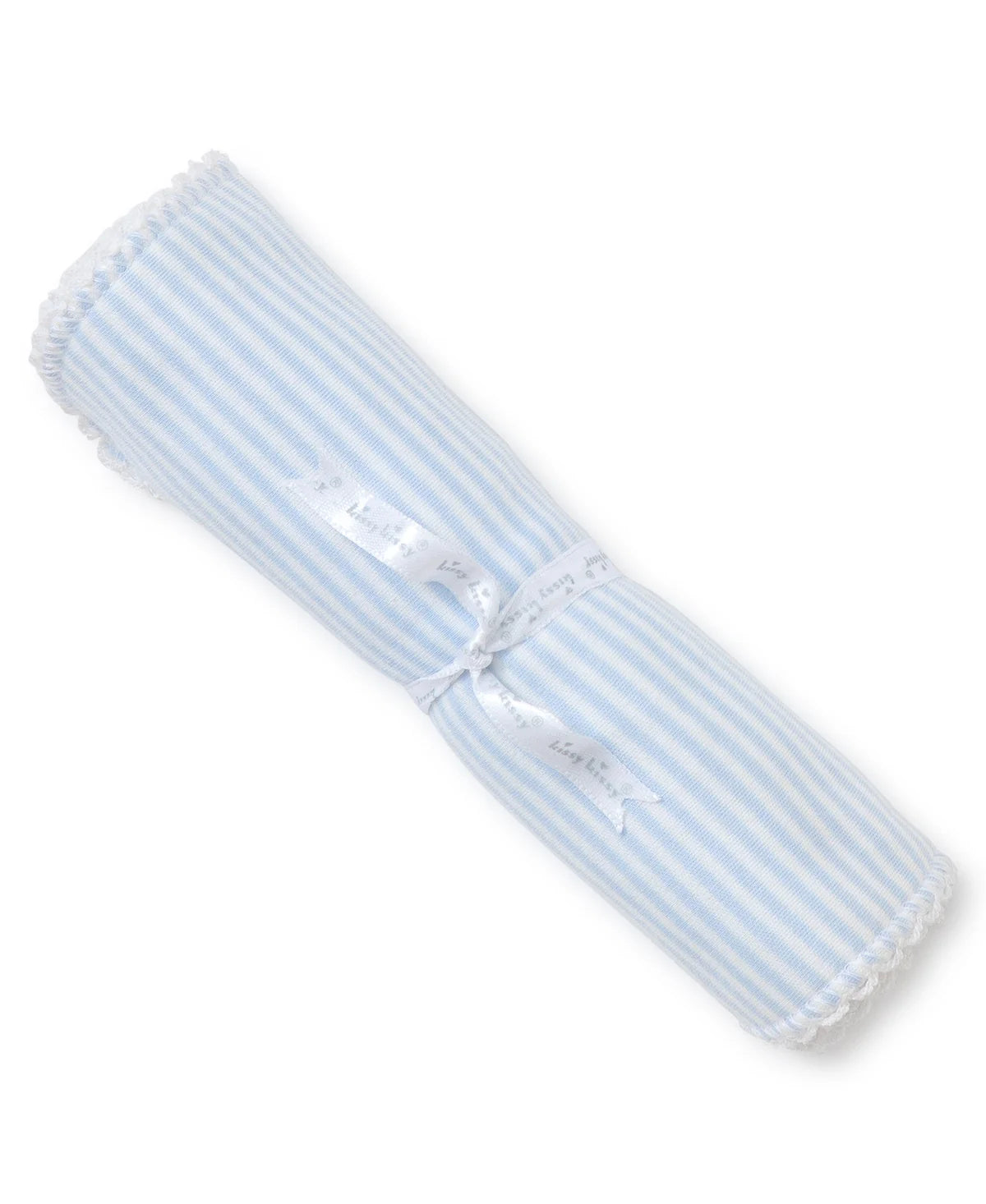 Kissy Kissy Stripes Burp Cloth