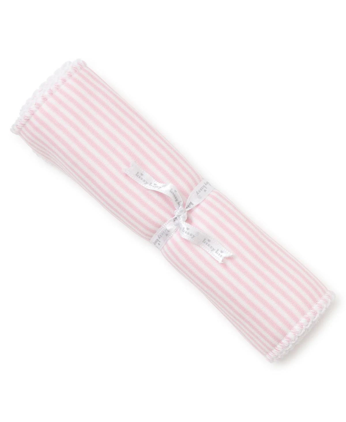 Kissy Kissy Stripes Burp Cloth