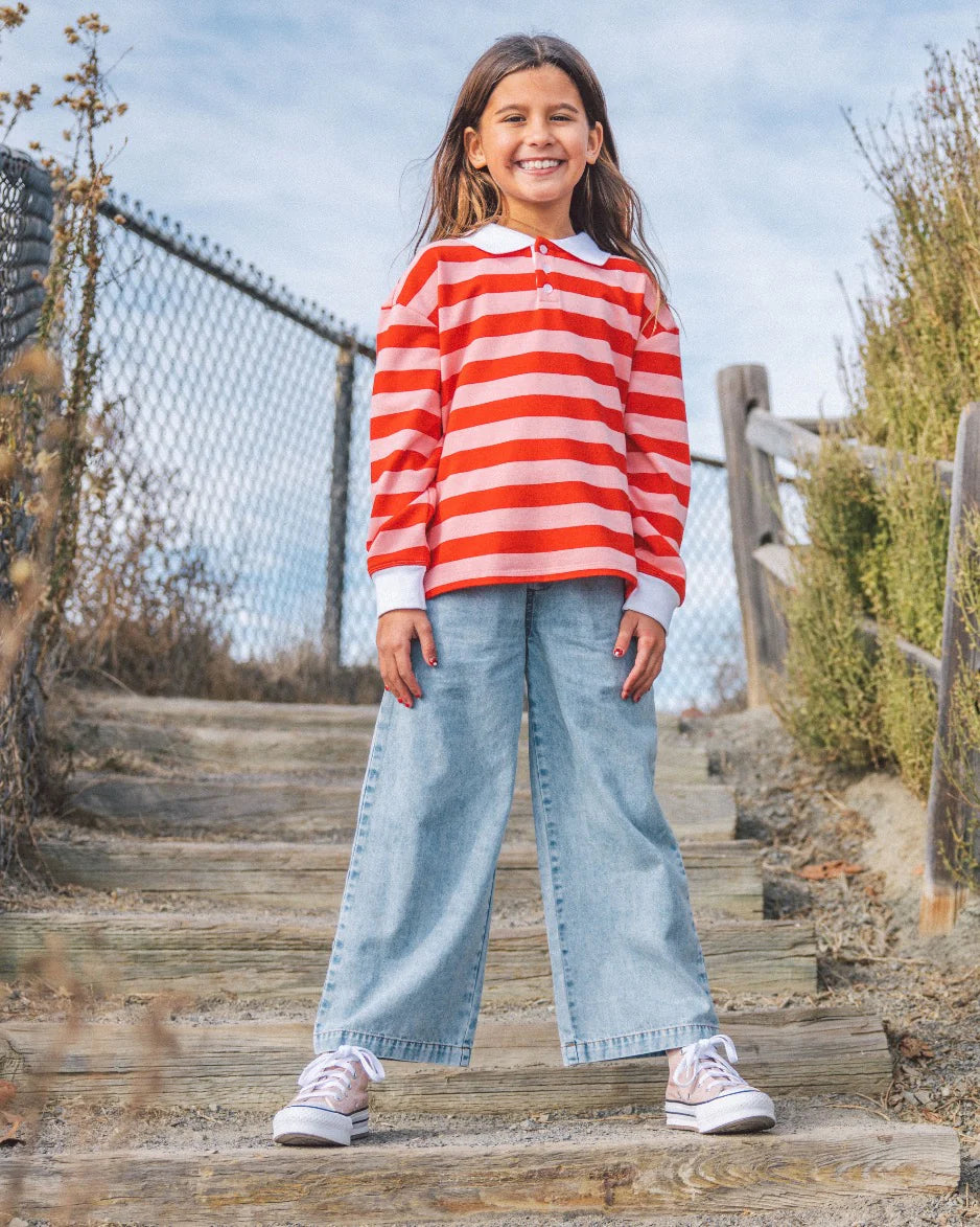 Crossroads Denim Pant- Washed Indigo