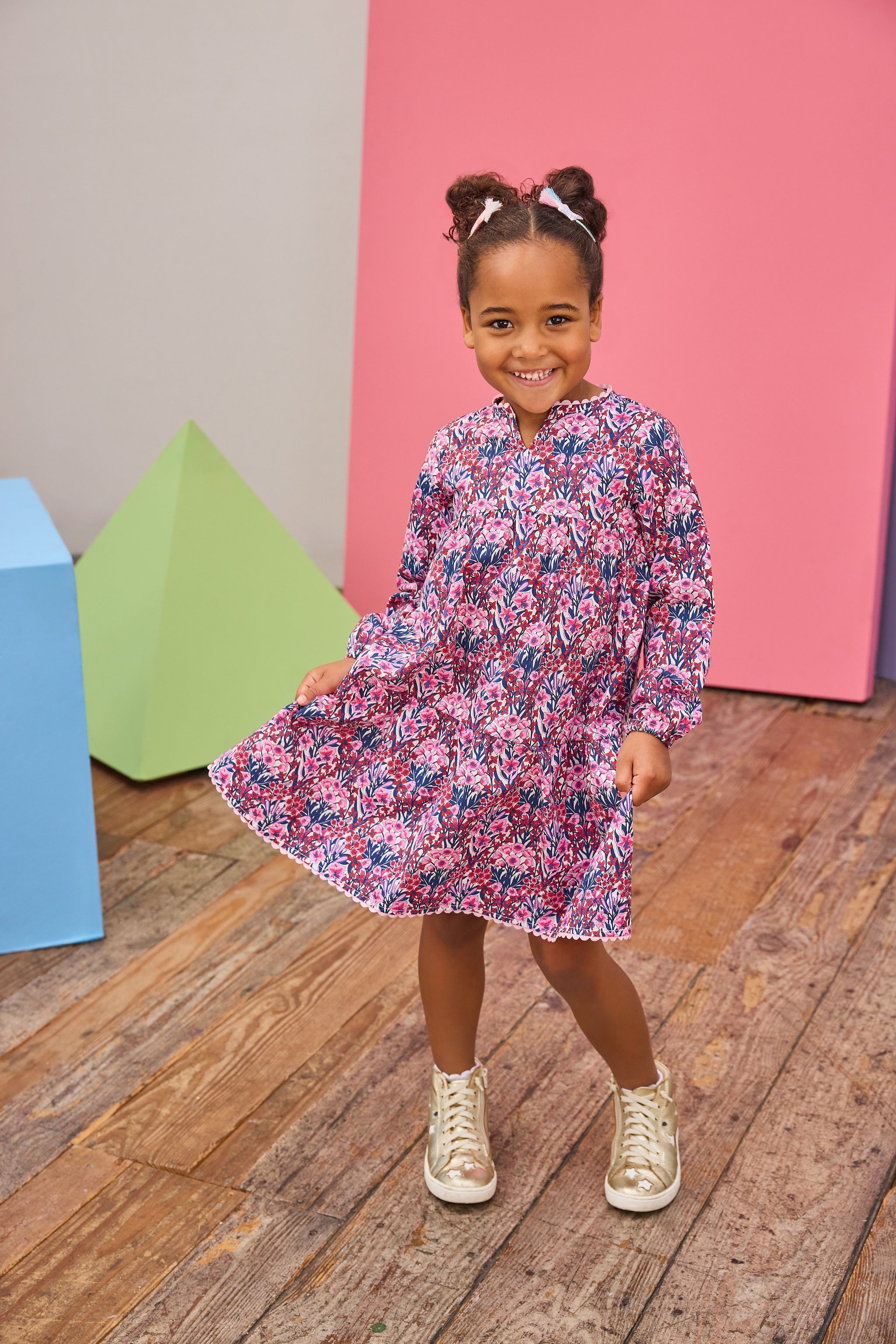 Positano Dress - Foxcroft Winter Floral