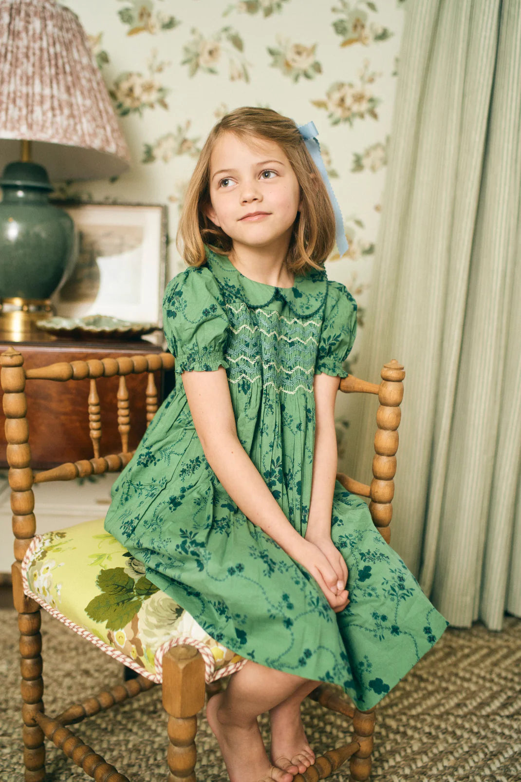 Emmy Dress with Thistle