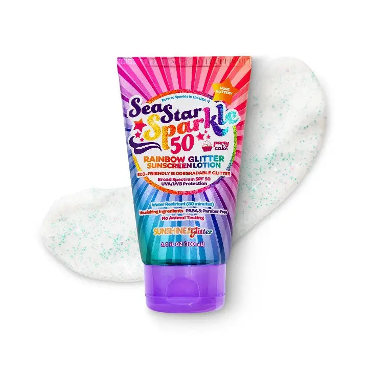 Sea Star Sparkle Glitter Sunscreen