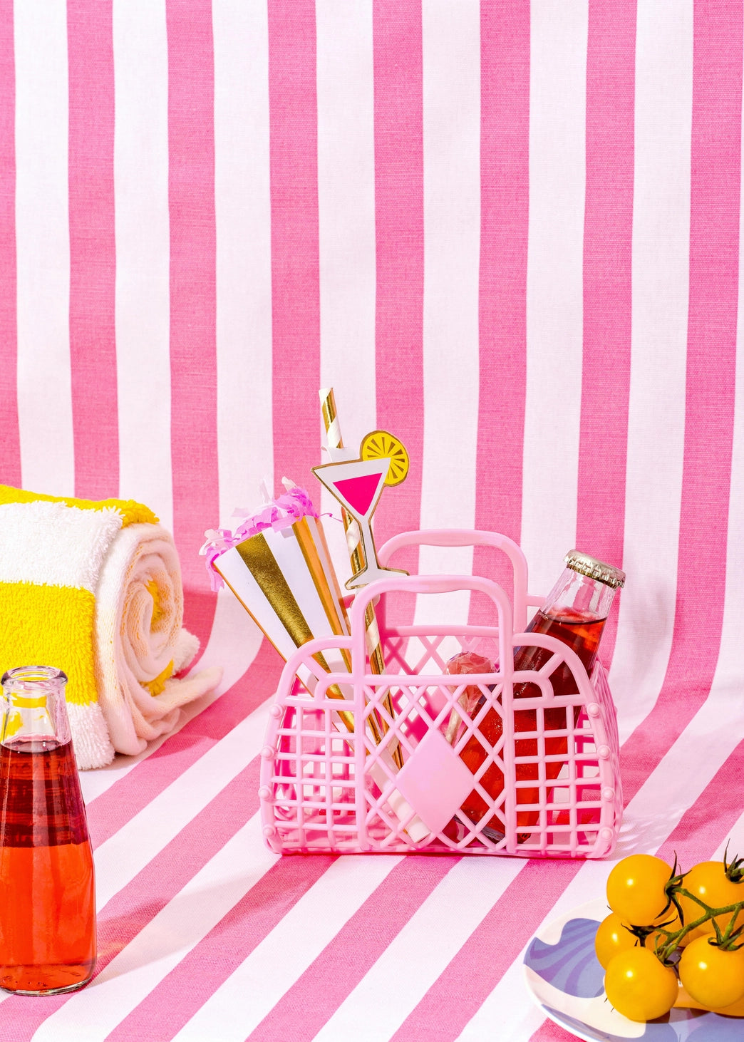 Retro Basket Mini Jelly Bag