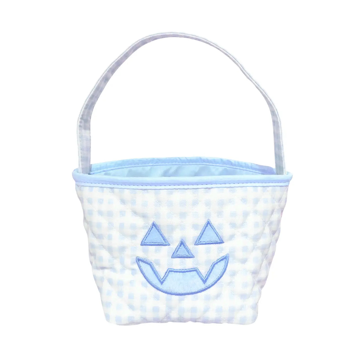 Petite Pumpkin Tote- Blue