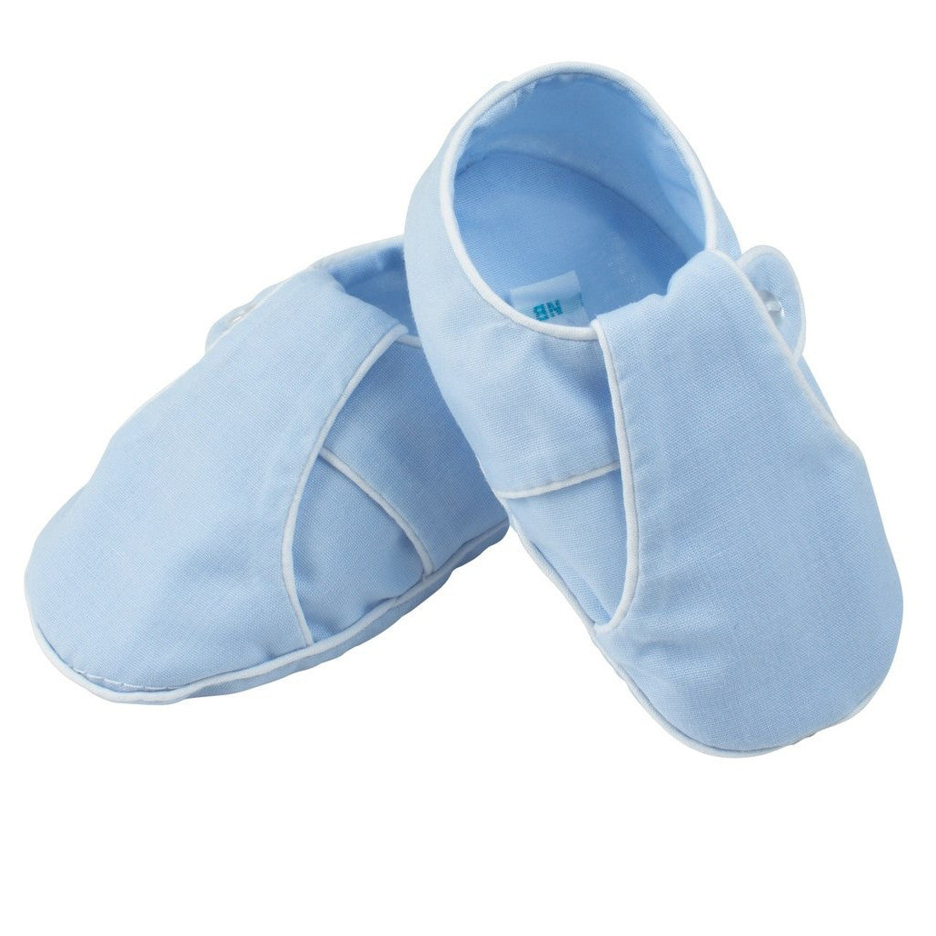 Blue T-Strap Bootie
