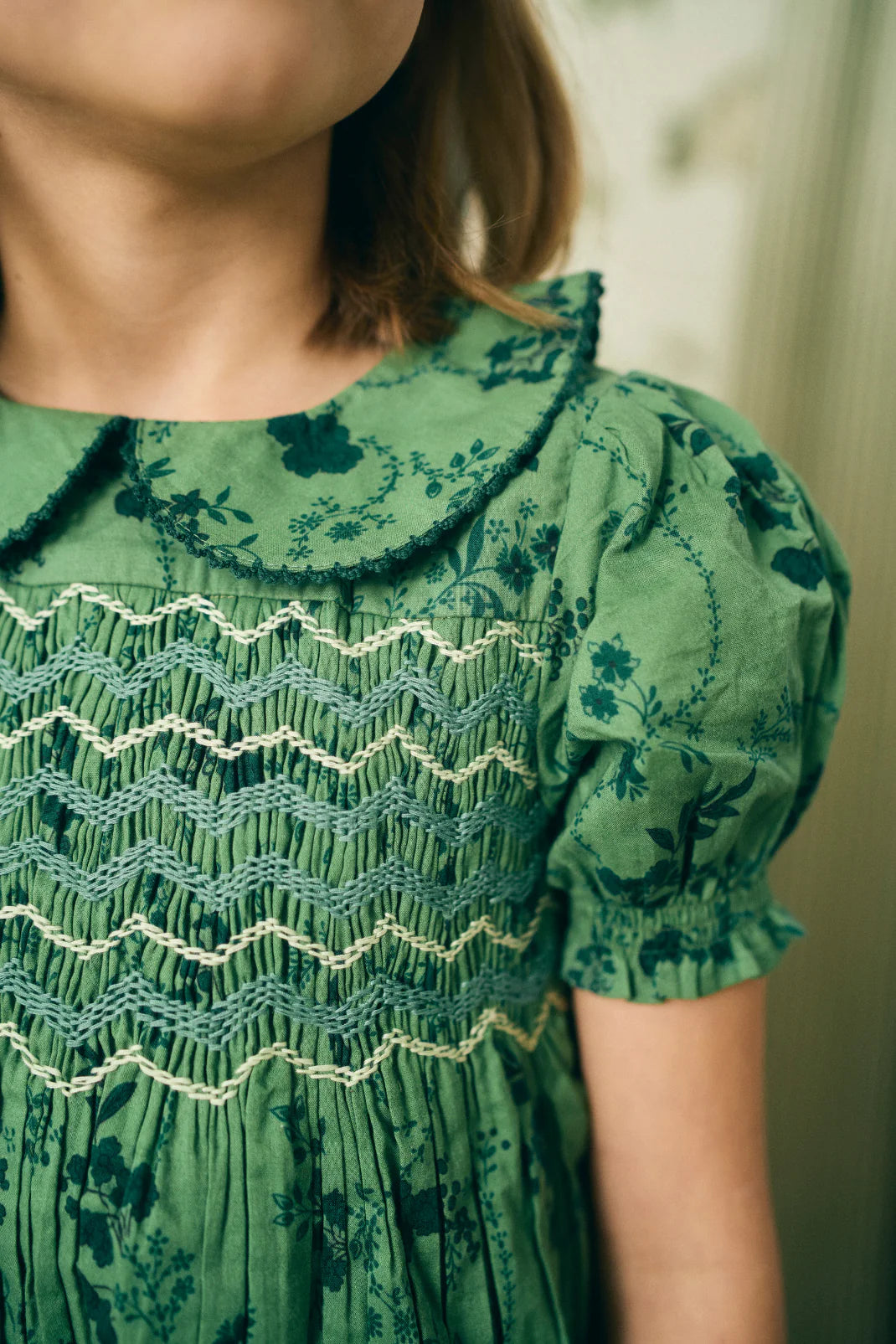 Emmy Dress with Thistle