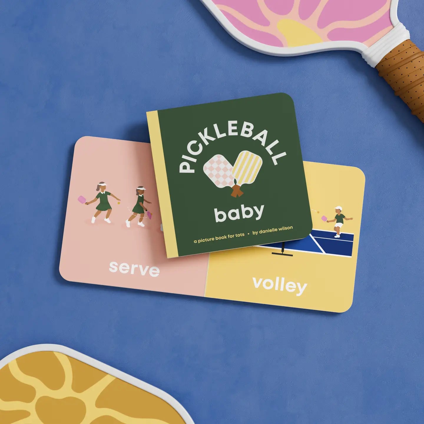 Pickleball Baby Board Book
