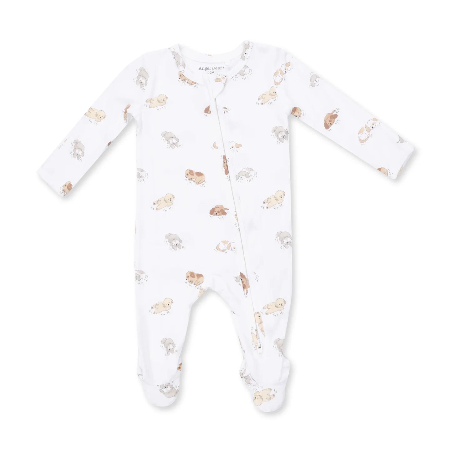 2 Way Zipper Footie- Puppy Snuggle Club