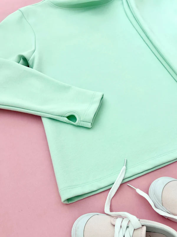 Prepletic Finley Funnel Sweatshirt- Sea Island Seafoam