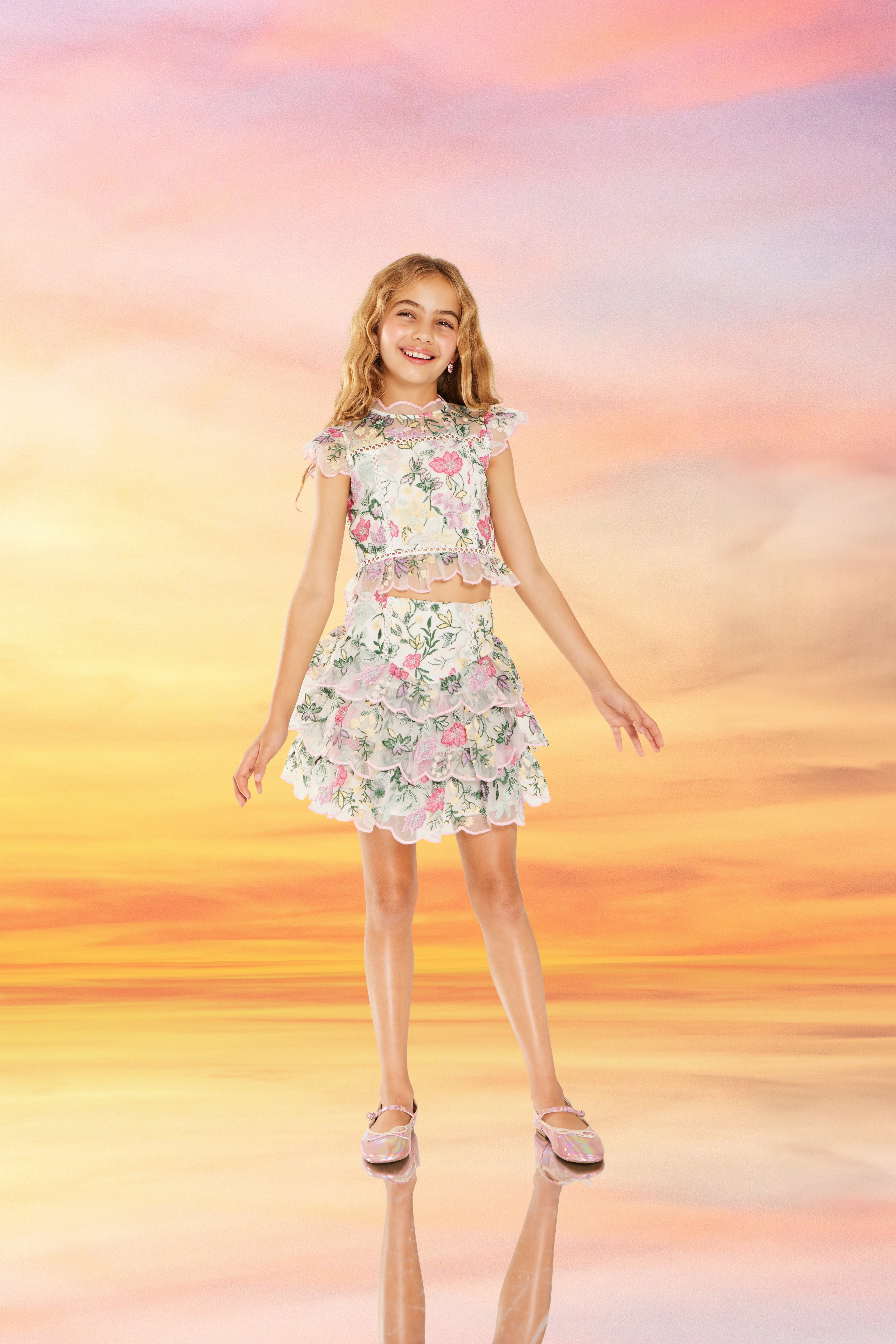 Ilaria Embroidered Set