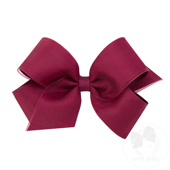 Medium Organza Overlay Bow