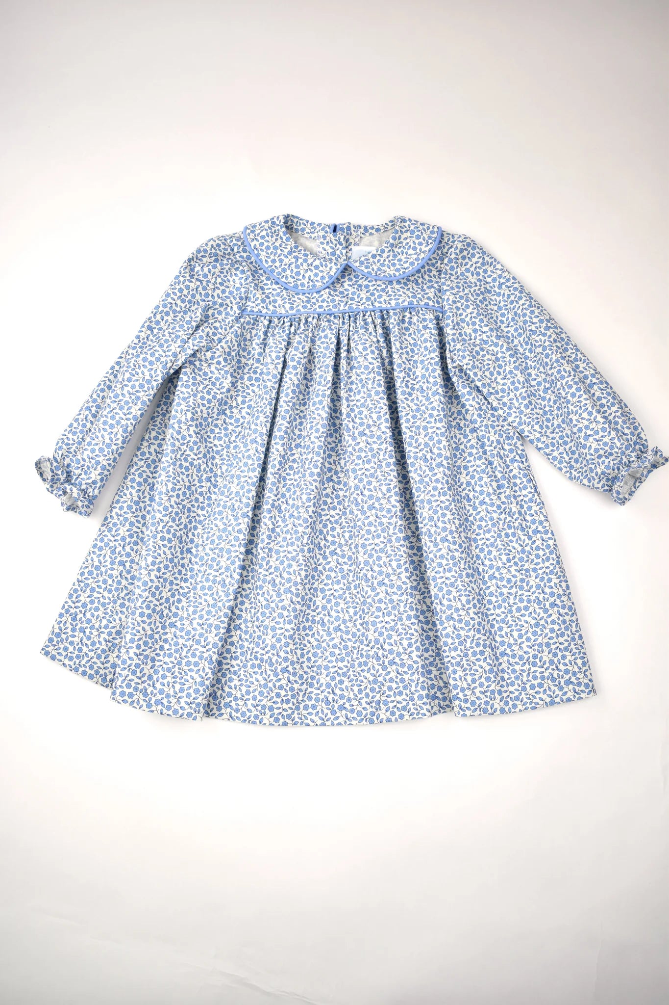 Vintage Floral Long Sleeve Dress