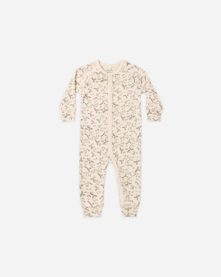 Organic Long John Pajama- Holly Fleur