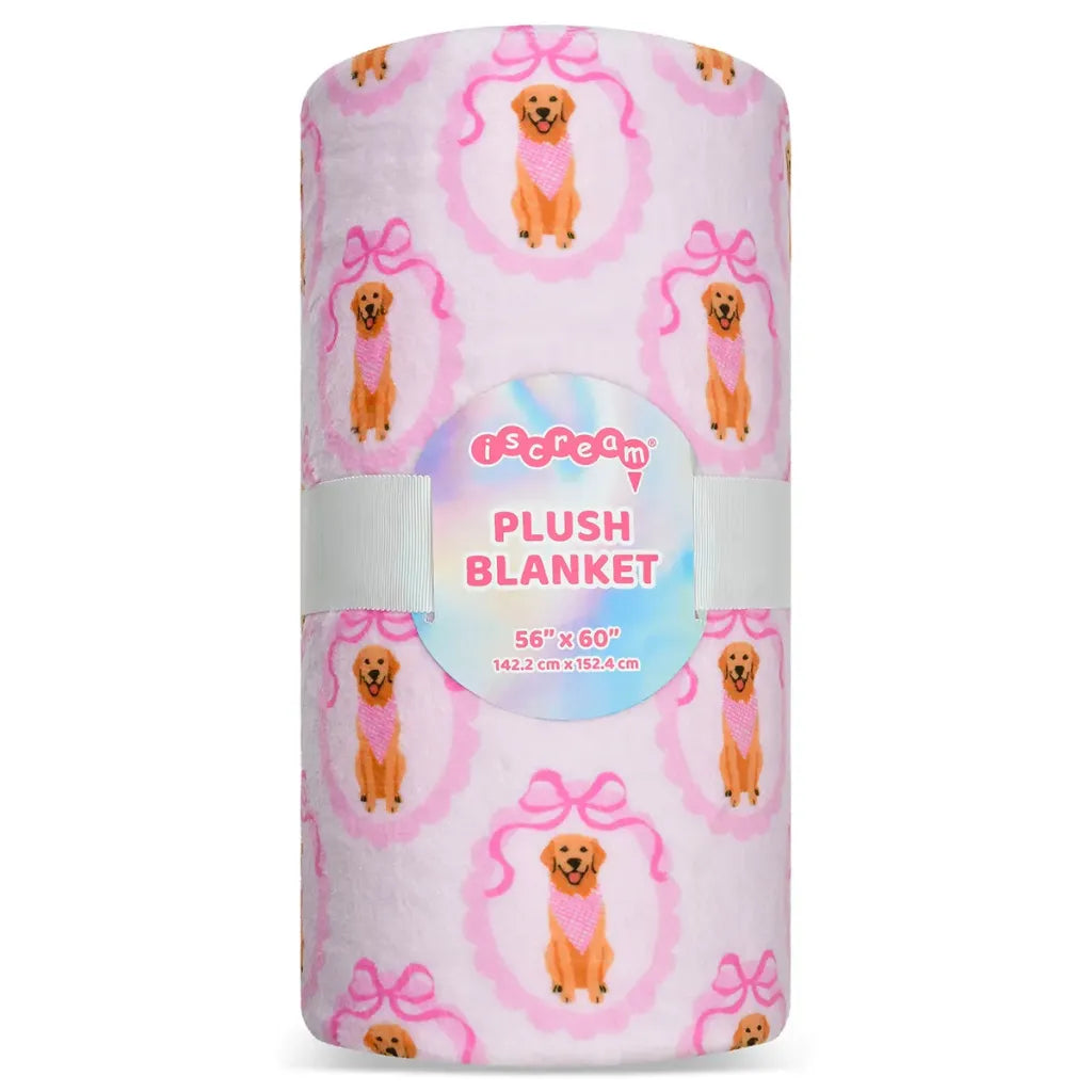 Golden Girl Plush Blanket
