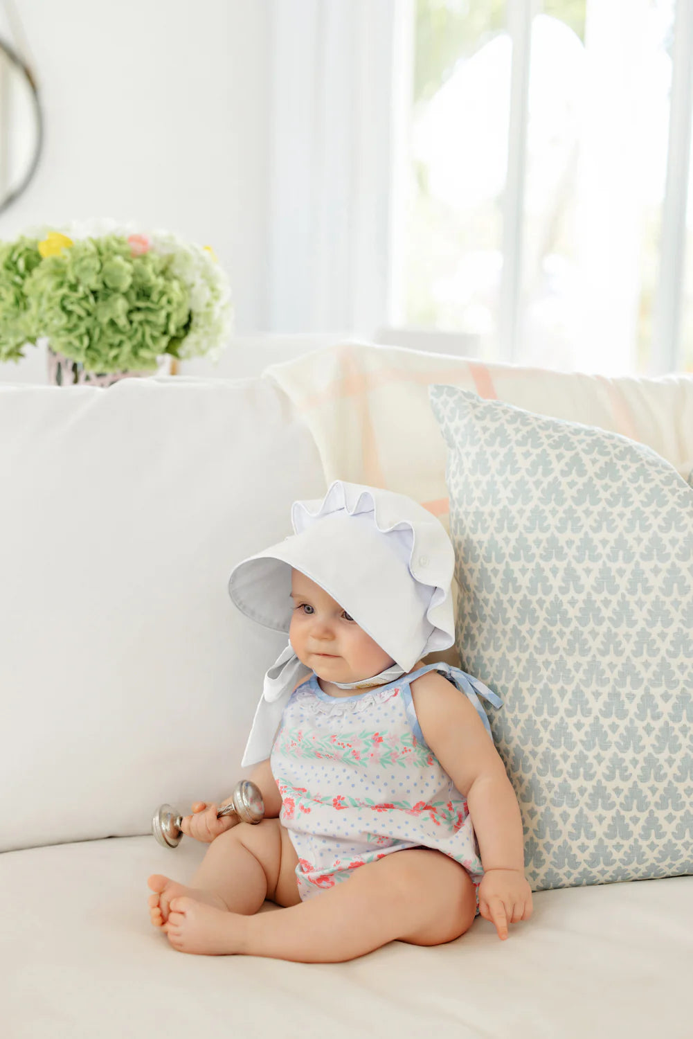 Beaufort Bonnet - Worth Ave White