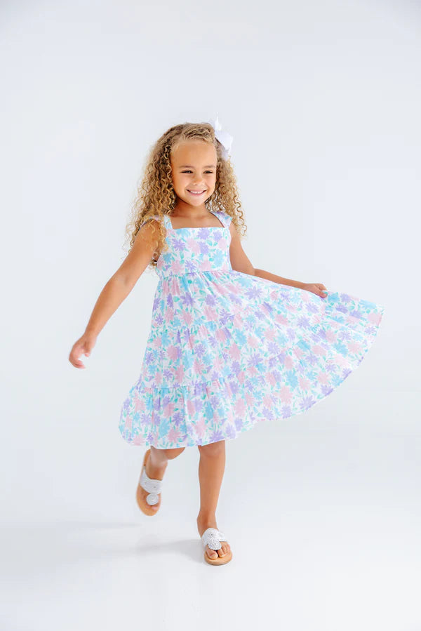 Tristen Tiered Dress- Glastonbury Blooms