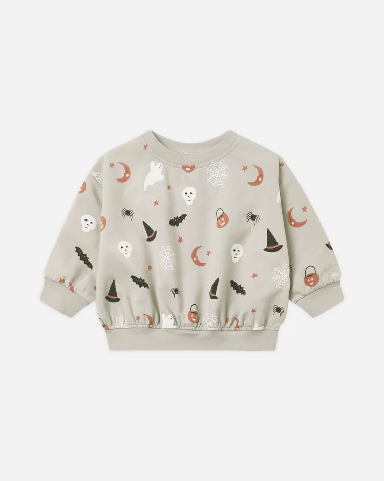 Relaxed Fleece Sweat Set- Halloween Things
