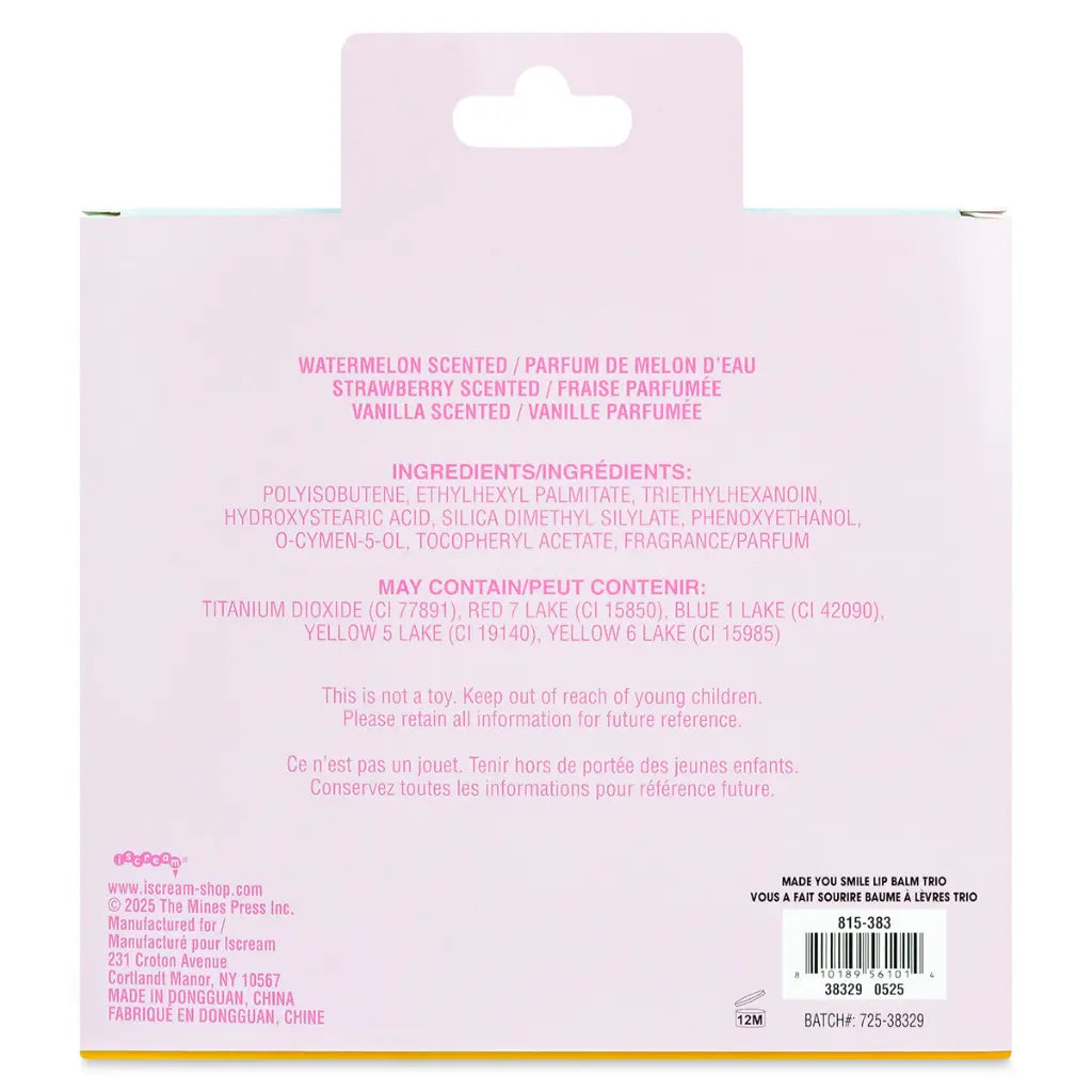 Made You Smile Lip Balm Trio