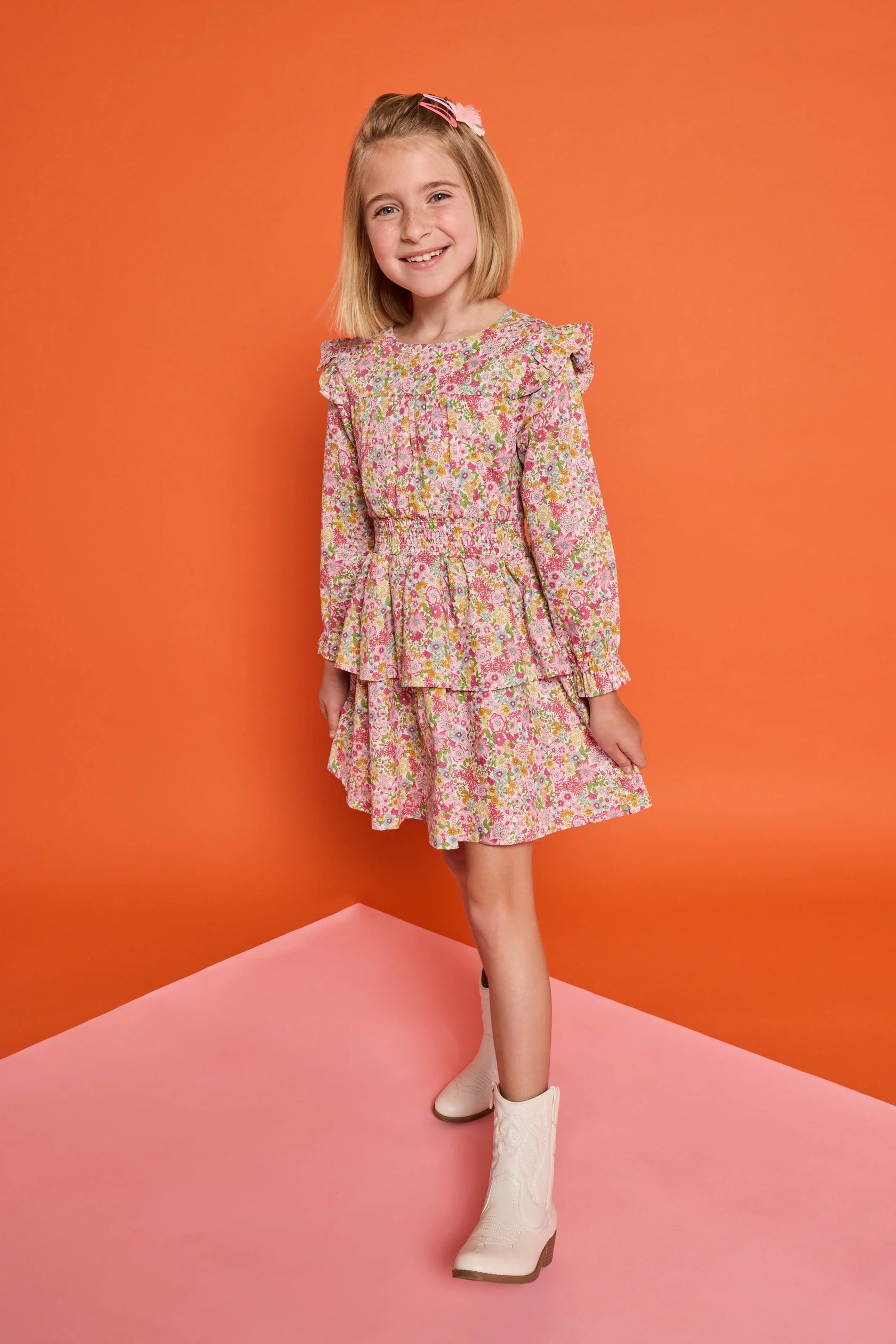Carleton Dress- Marblehead Meadow Floral