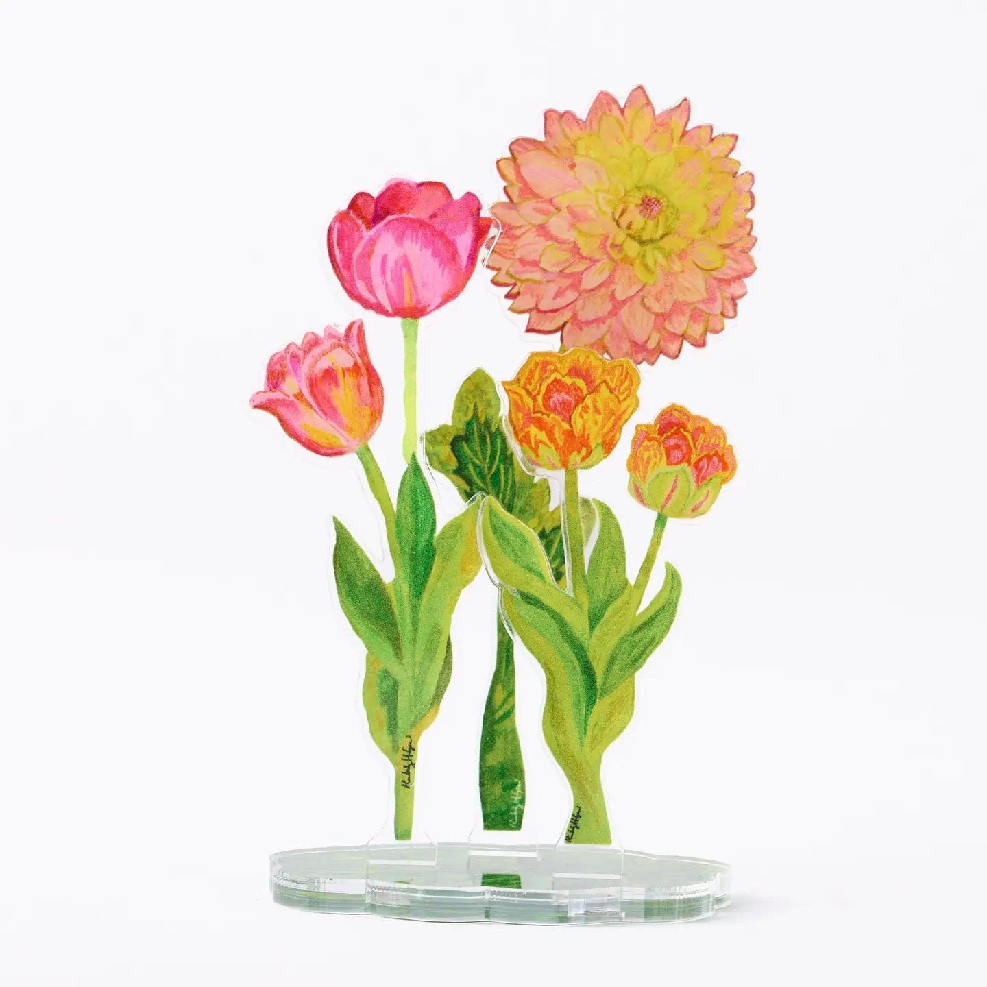 Dahlia & Tulips Petite Bouquet