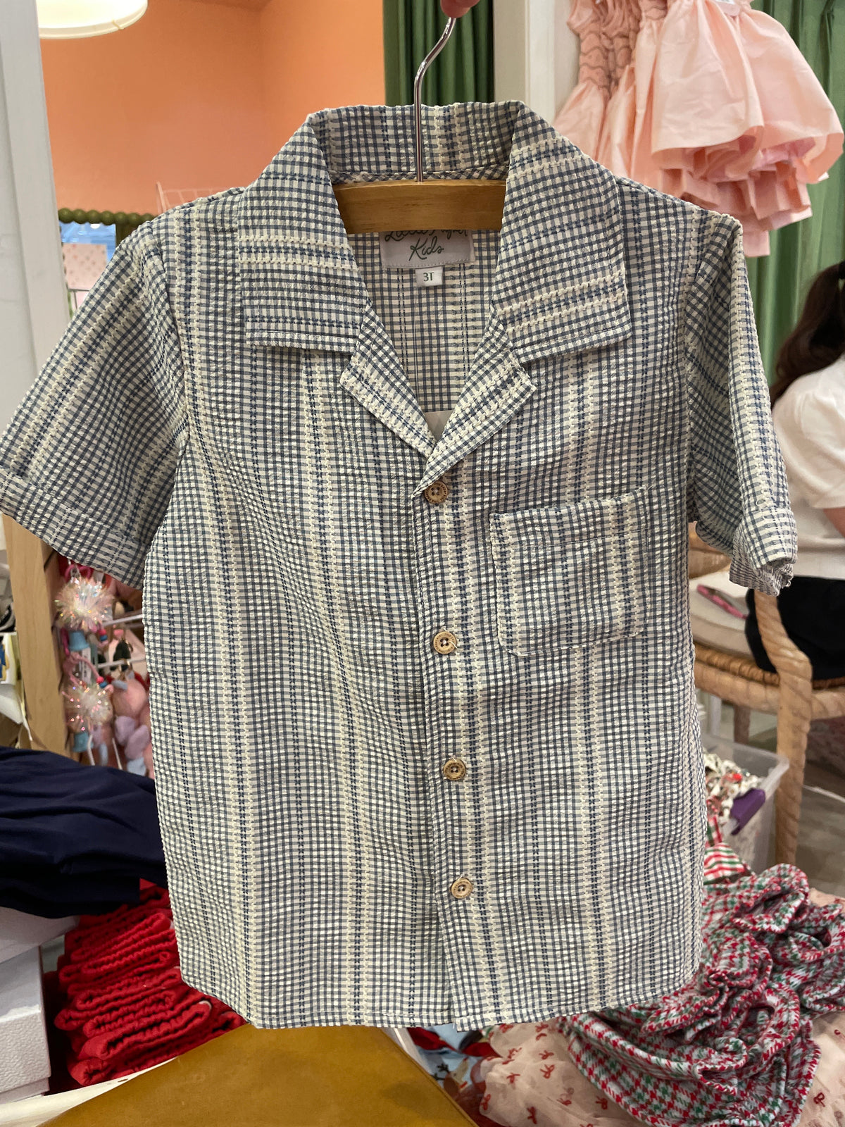 Graham Button Down- Breezy Blue