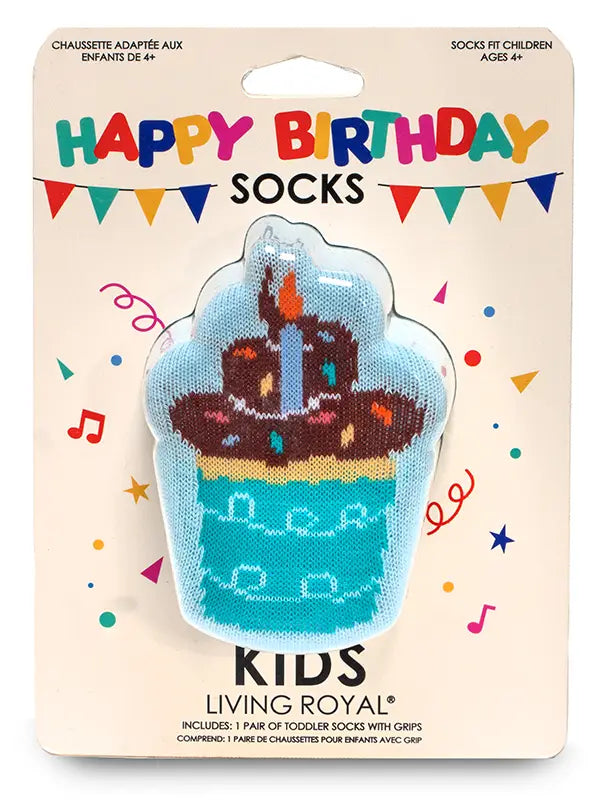 Crew Socks Kids - Birthday Cupcake