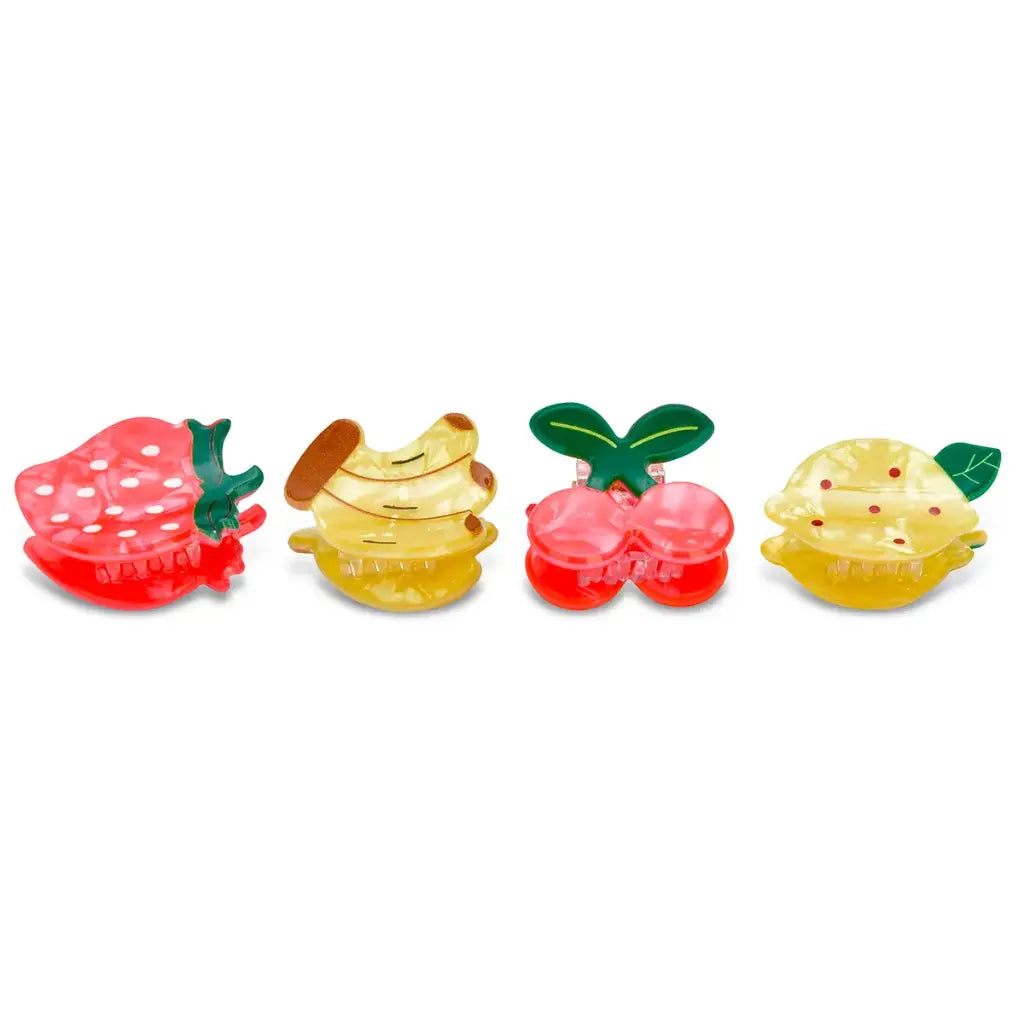 Fresh Fruit Hair Clips Set
