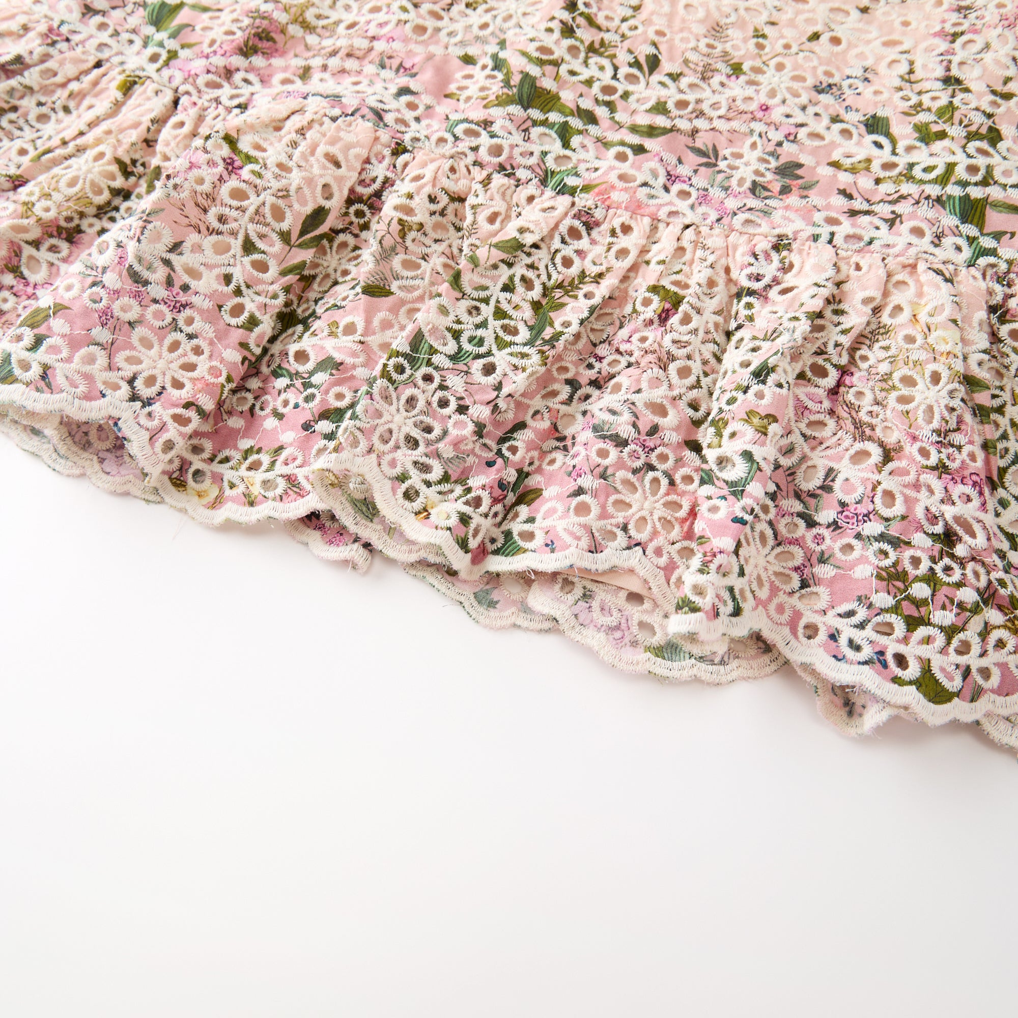 Chiara Embroidered Mini Dress