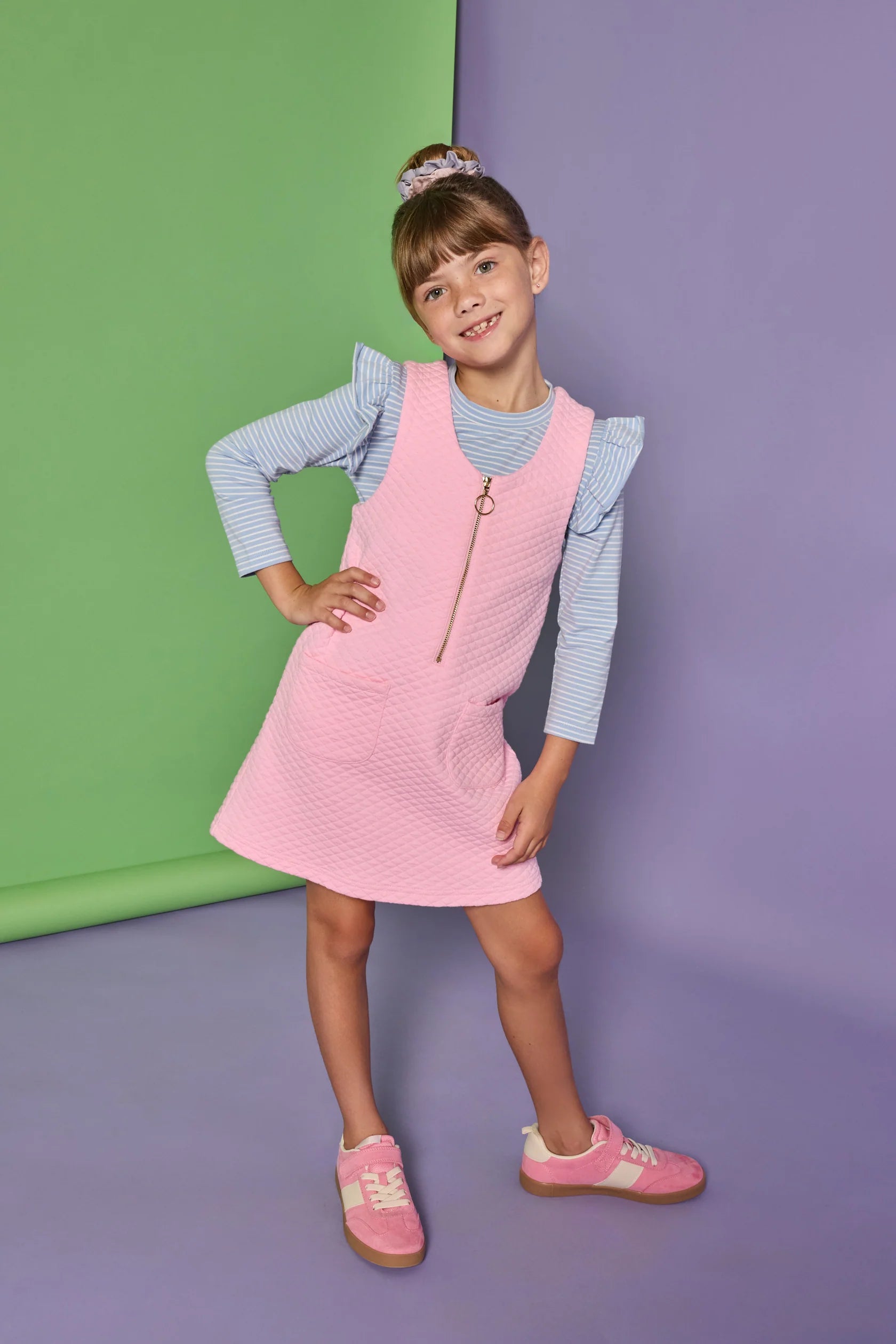 Sadie Tee- Ocean Stripe