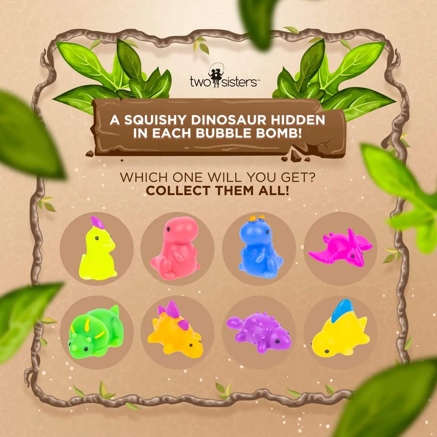 Dino Bubble Bath Bomb Box