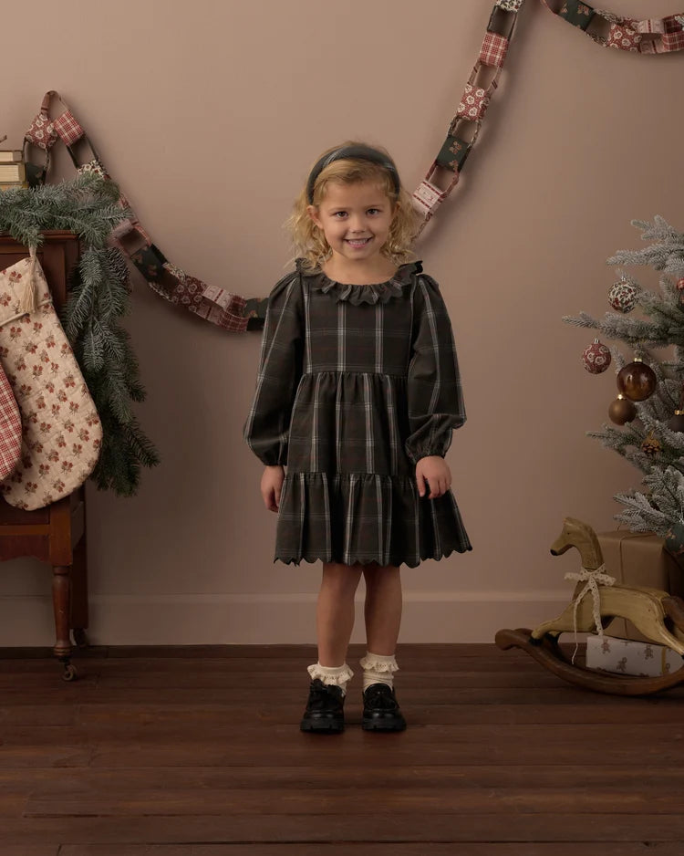 Fran Dress- Holiday Plaid