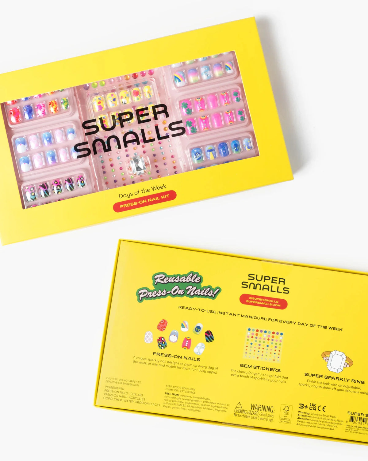 Days of the Week Press On Nail Kit