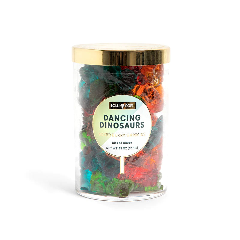 Dancing Dinosaurs Gummy Tube