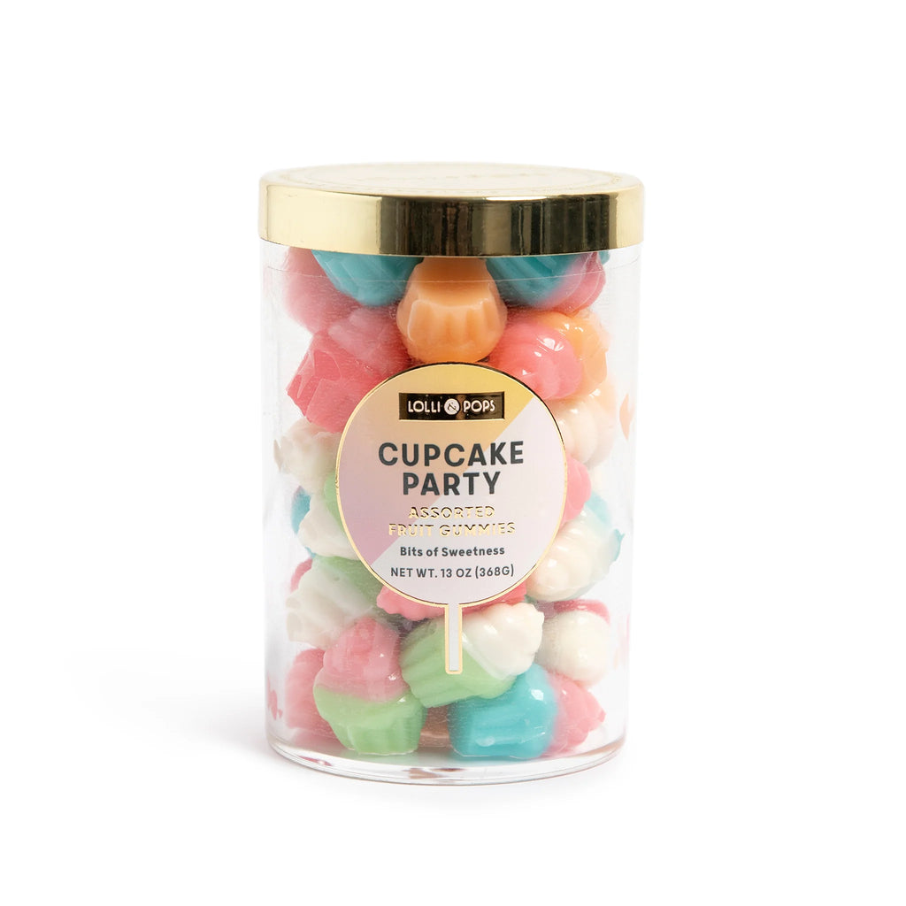 Cupcake Party Gummy Tube
