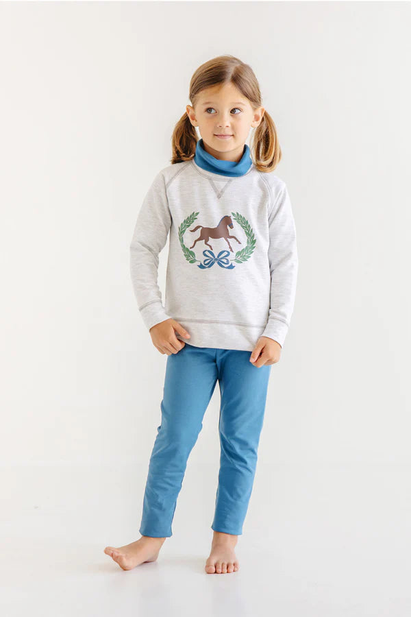 Mitzy Sue Slacks- Barnsley Blue