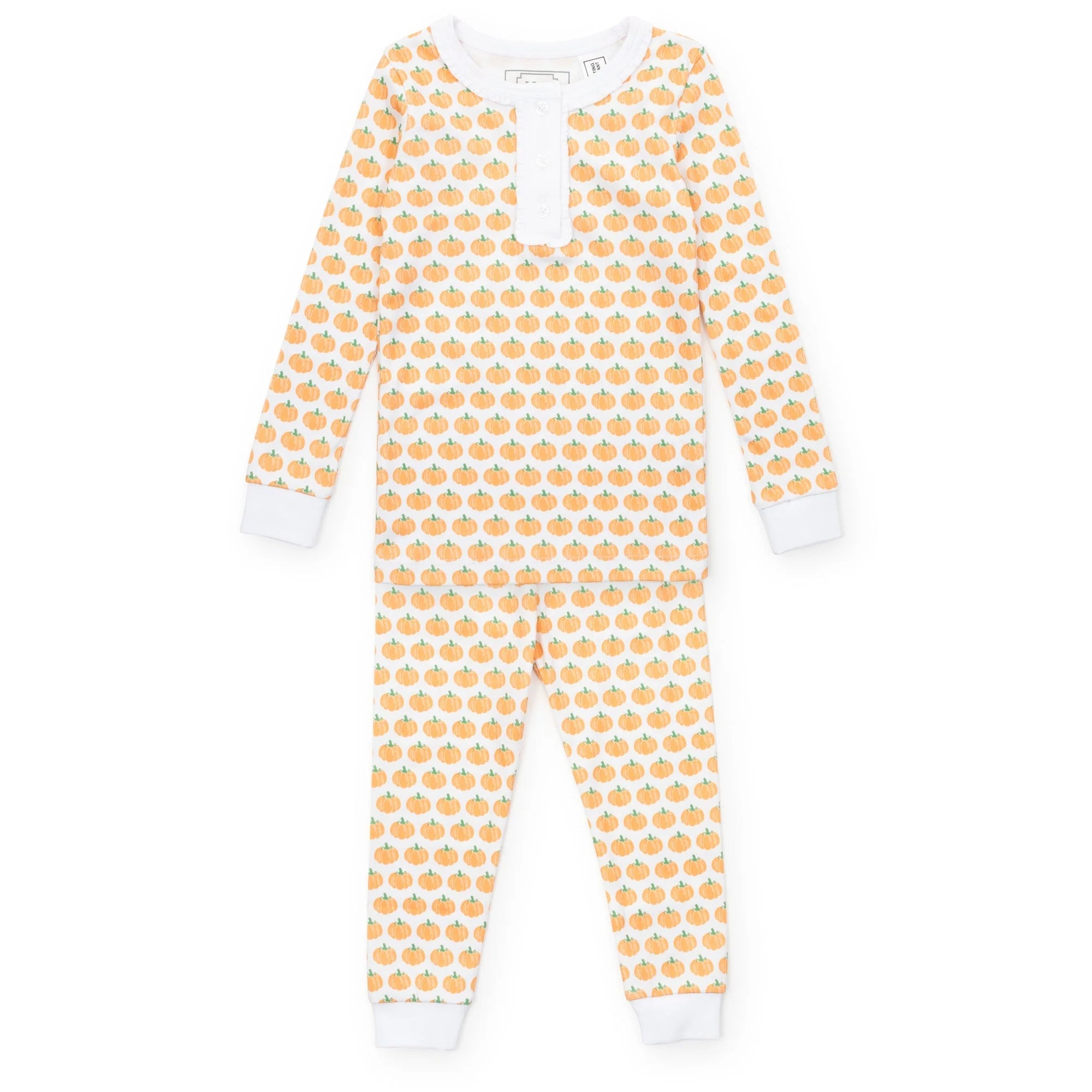 Alden Girls' Pajama Pant Set - Harvest Pumpkin
