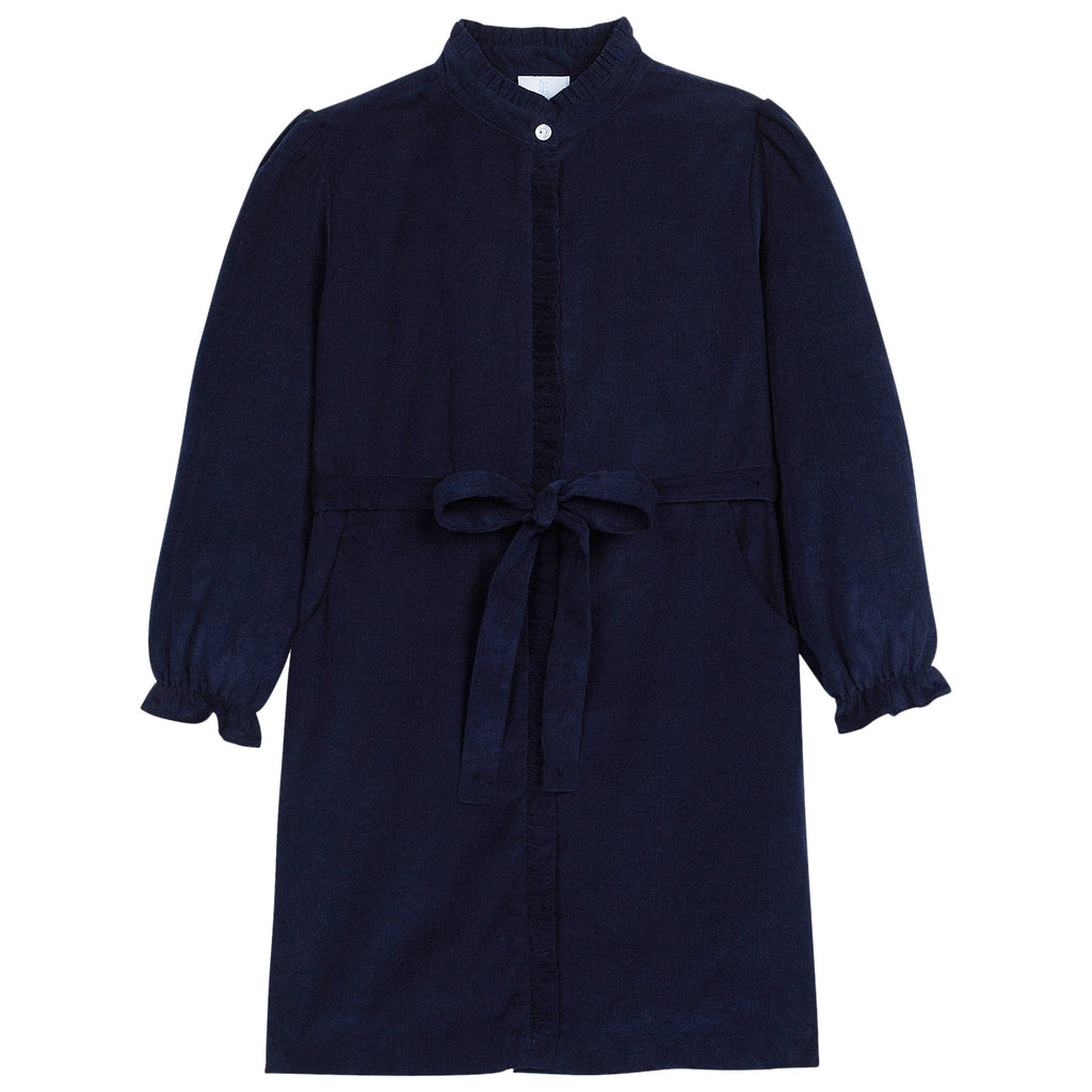 Navy Corduroy Allie Dress